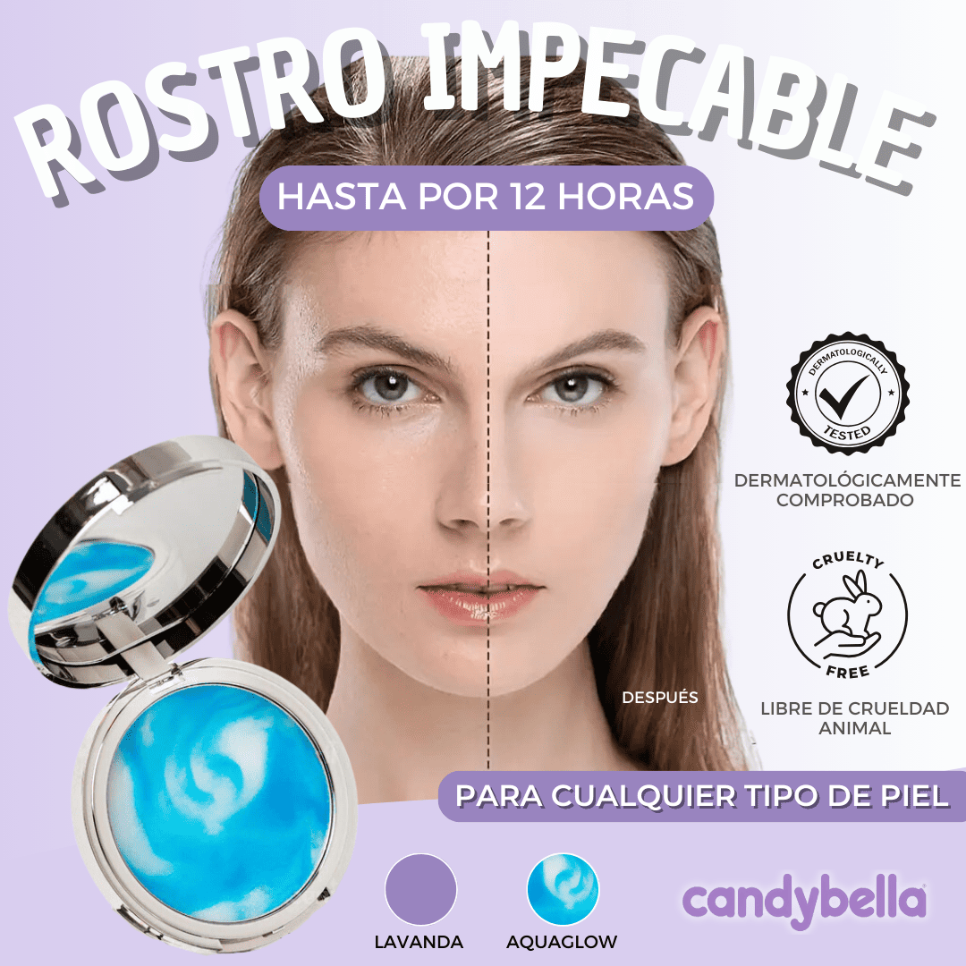 CandyBella Polvo en Gel Matizante Control de Grasa Facial
