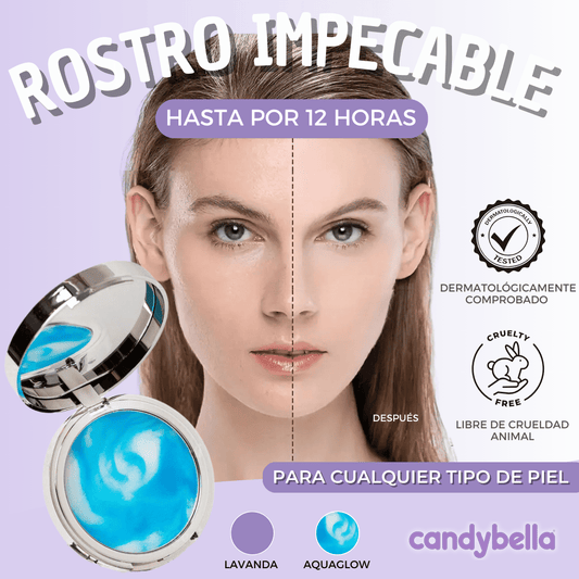 CandyBella Polvo en Gel Matizante Control de Grasa Facial
